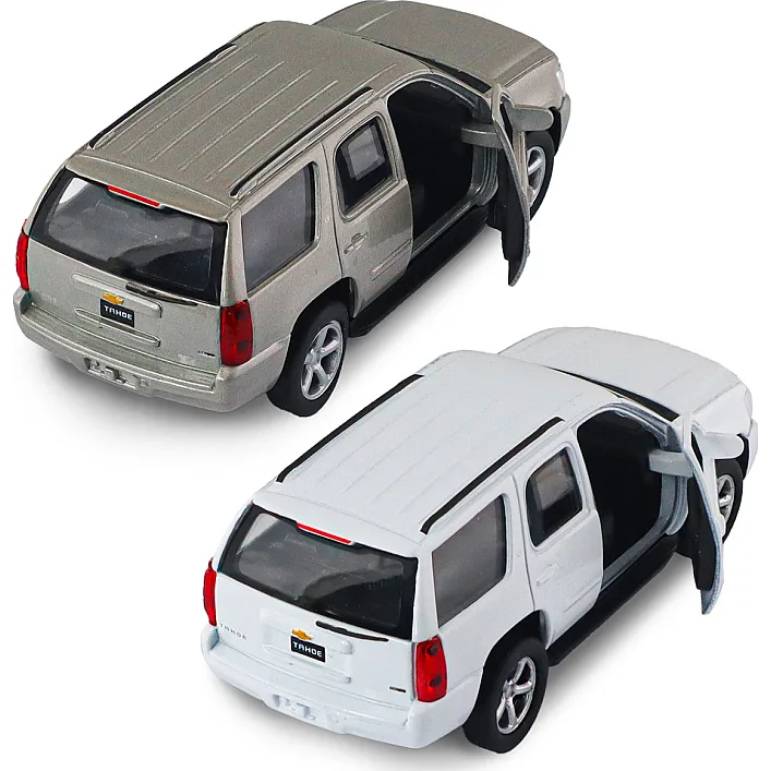 Автомодель - Chevrolet Tahoe 2008 (белый, серый)