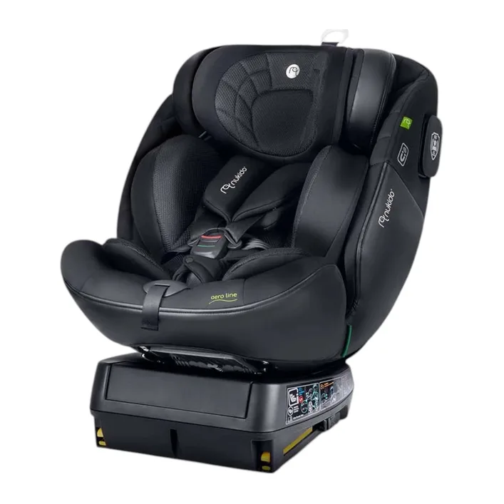 Автокресло Nukido Aero Line ISOFIX 0-36 кг, черное