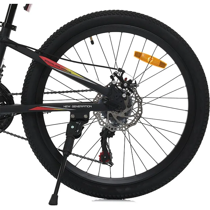 Велосипед MTB2601-2, 26 дюймов, алюминиевая рама 13 Shimano 21SP черный