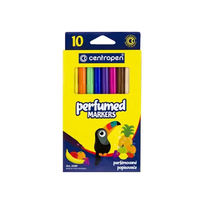 ФЛОМАСТЕРЫ Centropen Parfumes 10 цветов 2589 (Кнц2589)