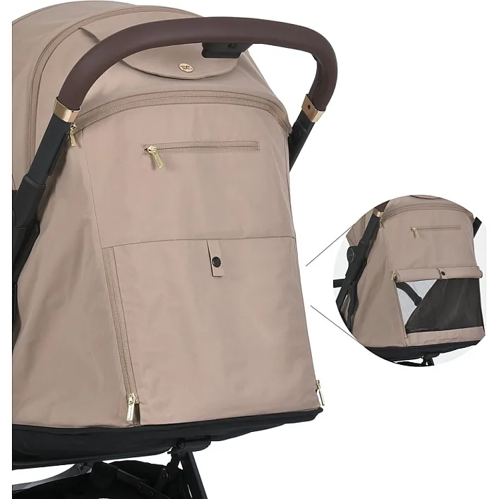 Коляска детская прогулочная ME 1127-G Beige