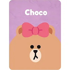 Блокнот пушистый YES "Line Friends" Choco (Кнц1546)