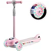 Самокат дитячий триколісний Ricokids Piko рожевий