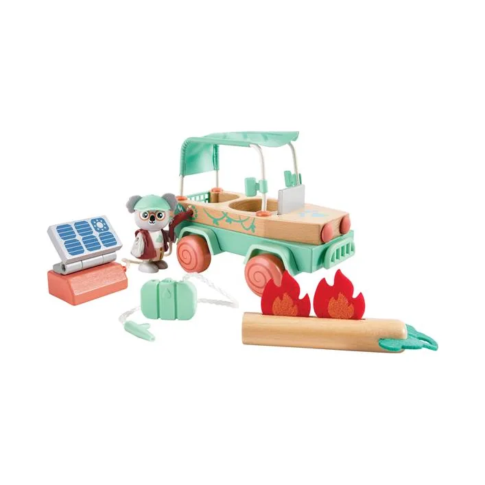 Игровой набор Hape Приключения на внедорожнике (E3422)