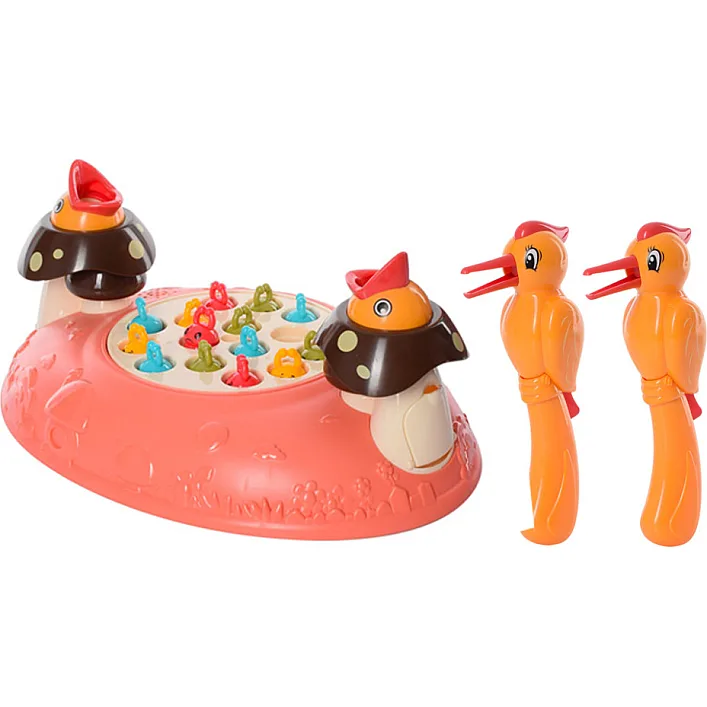 Игровой набор "Накорми птичку" Y33926A-Y33929A Розовый