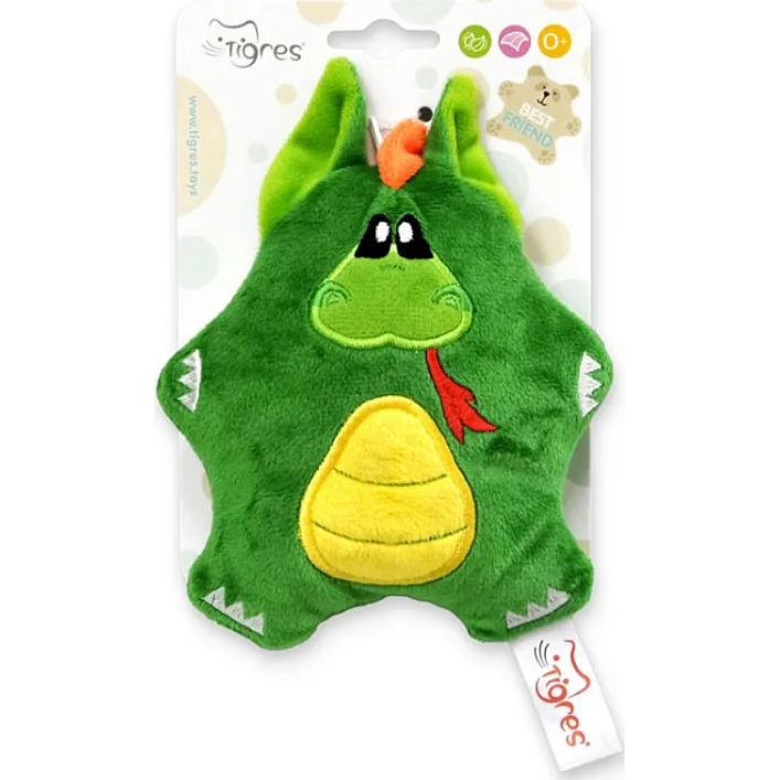 Мягкая игрушка "Дракончик: Лучший друг", 16 см