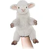 М'яка іграшка на руку Ягня серія Puppet висота 27 см, Hansa (73400)