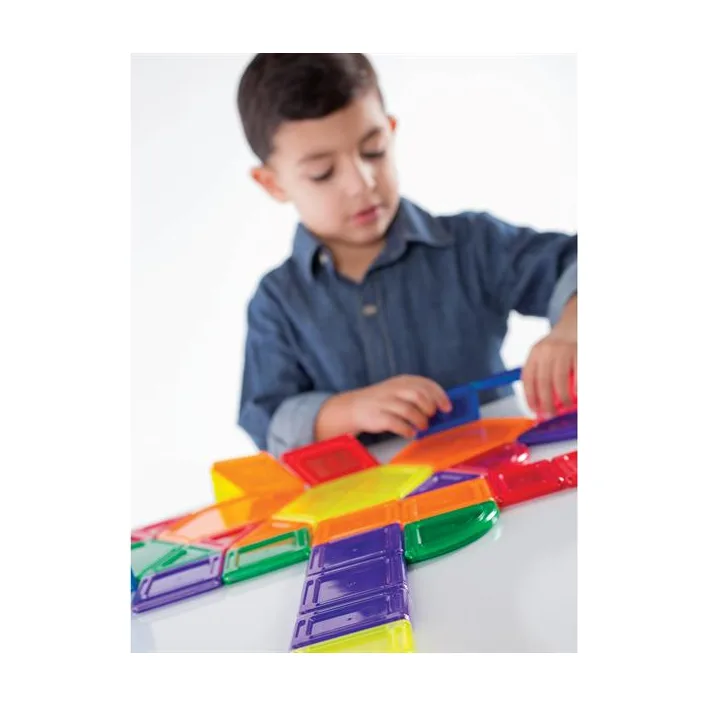 Магнитный конструктор Guidecraft PowerClix Solids, 44 детали (G9421)