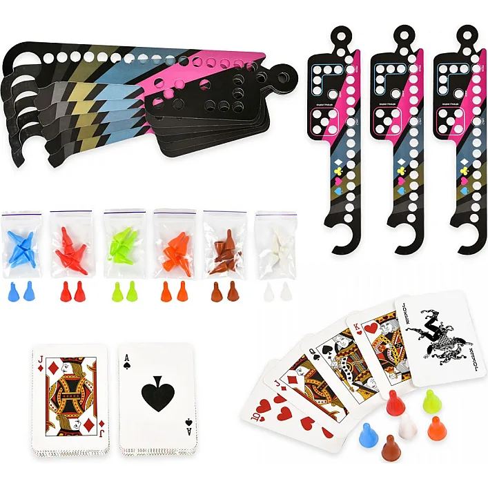 Настольная игра "Pegs and Jokers", укр