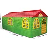 Детский игровой Домик со шторками 02550/23 пластиковый