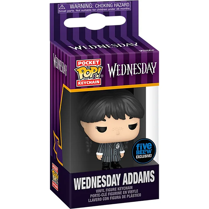 Игровая фигурка на клипсе Funko POP! серии Уэнздей - Уэнздей