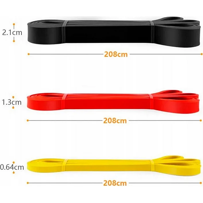 Резиновые петли для тренировок "Pro Loop Bands" NE-SET-451 3шт