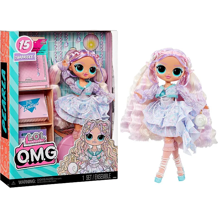 Кукла L.O.L. SURPRISE! серии "O.M.G." S8 &ndash; ЖЕМЧУЖКА 510390 (с аксессуарами) (Лял6525)