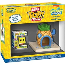 Набор фигурок Bitty Pop! Town - Губка Боб и его дом