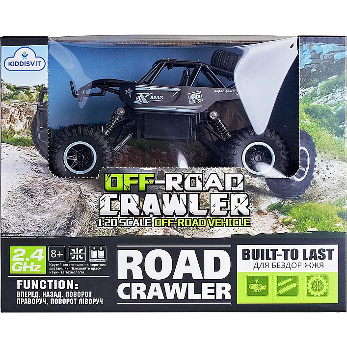 Автомобиль Off-Road Crawler На Р/У – Rock Sport (Черный)