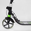 Самокат двухколесный "Best Scooter" L-22066 (2) ФАРА, колеса PU 200мм, 2 амортизатора, зажим руля, ручной тормоз, в коробке