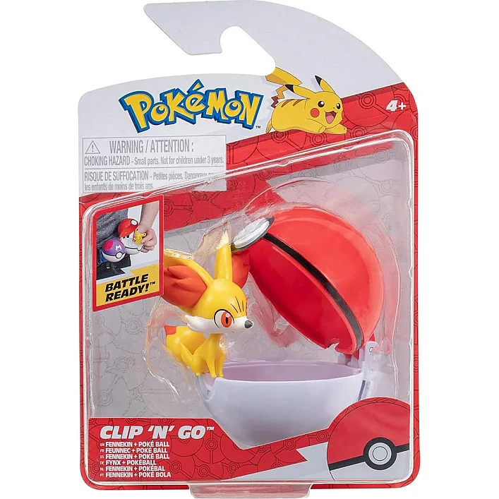 Ігровий набір POKEMON W14 - ФЕНЕКІН В ПОКЕБОЛІ (ігрова фігурка, покебол)
