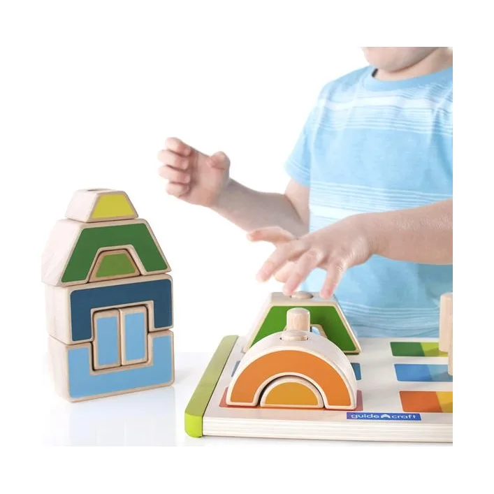 Деревянный сортер Guidecraft Manipulatives Чередование и сочетание (G6735)