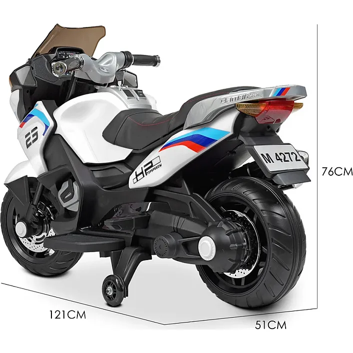 Детский электромобиль Мотоцикл Bambi Racer M 4272EL-1 до 30 кг