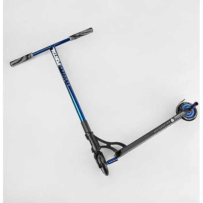 Самокат трюковый PL-71744 Best Scooter (4) "Portal" HIC-система, ПЕГИ, алюминиевый диск и дека, колёса PU, d=120мм, ширина руля 58 см