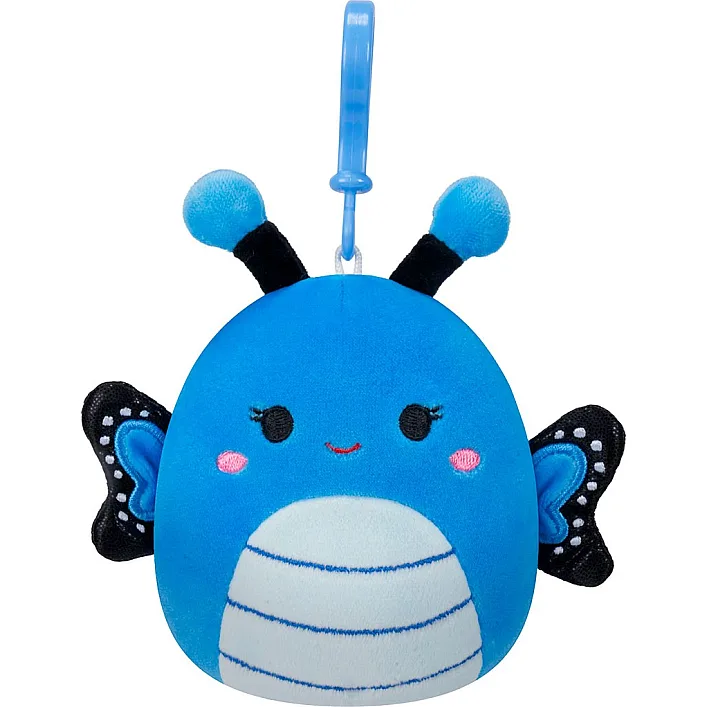 М'яка іграшка на кліпсі SQUISHMALLOWS – МЕТЕЛИК ВЕЙВЕРЛІ (9 cm)