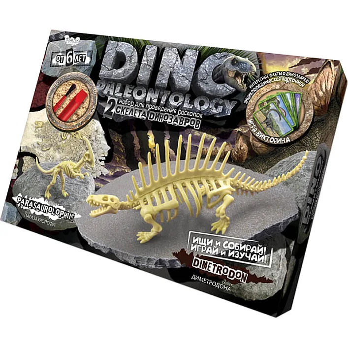 Ігровий набір для проведення розкопок DINO PALEONTOLOGY 6377 в коробці Диметродон
