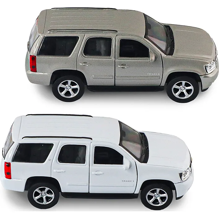 Автомодель - Chevrolet Tahoe 2008 (белый, серый)