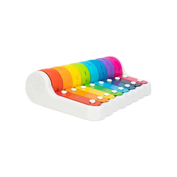 Детский ксилофон Fat Brain Toys Rock N' Roller Piano со звоночками (F281ML)