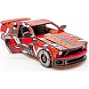Деревянный 3D конструктор "Muscle Car" Puz-00641 162 дет., красный цвет р. модели 24*9*7 см PuzzleOk (Дер1764)