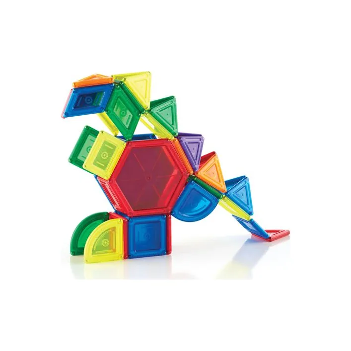 Магнитный конструктор Guidecraft PowerClix Solids, 44 детали (G9421)
