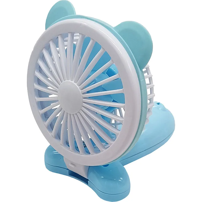 Вентилятор ручной портативный "Мишка" VNTR-002-4(Blue) синий