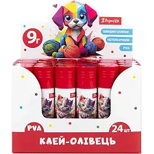 Клей-карандаш 1Сентября 9г, PVA "Classic" 320299 (Кнц5698)