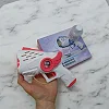 Пистолет с мыльными пузырями, на батарейках (розовый)