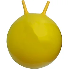 Мяч для Фитнеса (Фитбол) BT-PB-0178(Yellow) c рожками 55 см