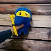 Мягкая игрушка Ниндзяго, 25 см синий
