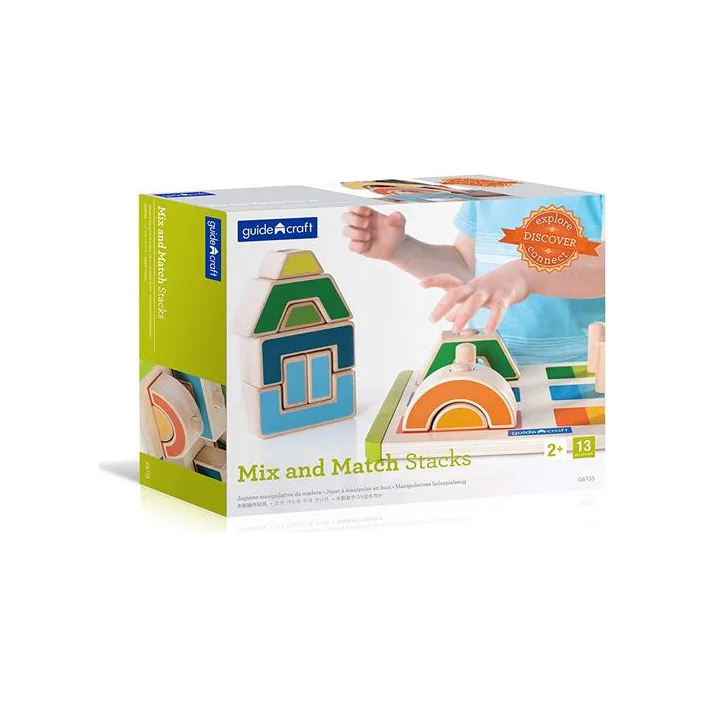 Деревянный сортер Guidecraft Manipulatives Чередование и сочетание (G6735)