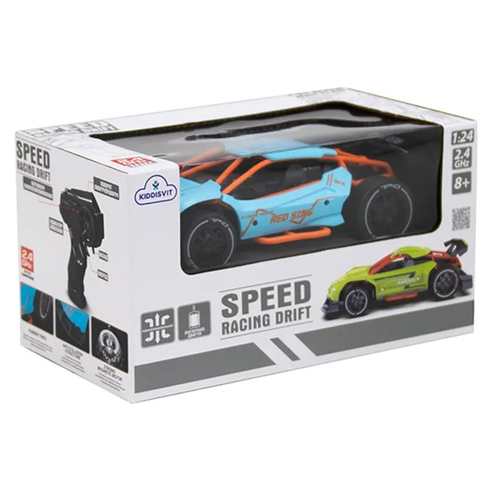 Автомобиль Speed racing driftr на р/у – Red Sing (голубой, 1:24)
