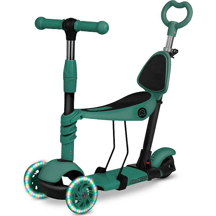 Самокат детский трехколесный Ricokids Todi зеленый