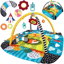 Килимок розвивальний 110 x 100 см Лисеня Ricokids