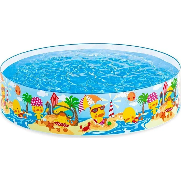 Бассейн INTEX "Утенок" каркасный в коробке 58477 г.122х25см (Риз8477)