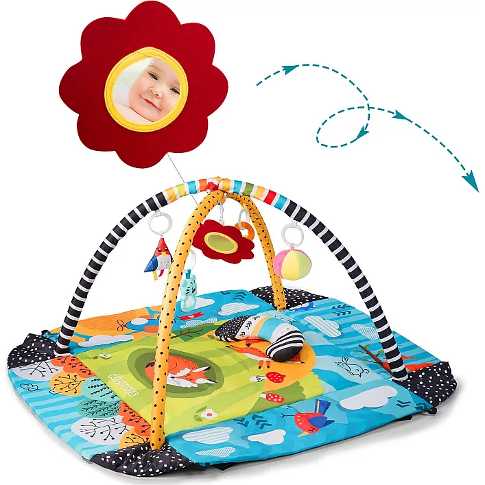 Килимок розвивальний 110 x 100 см Лисеня Ricokids