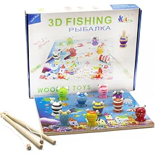 Игра "Рыбалка 3D. Поймай лягушку"