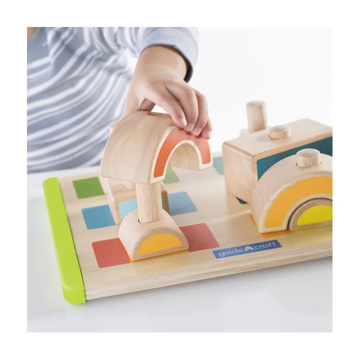 Деревянный сортер Guidecraft Manipulatives Чередование и сочетание (G6735)