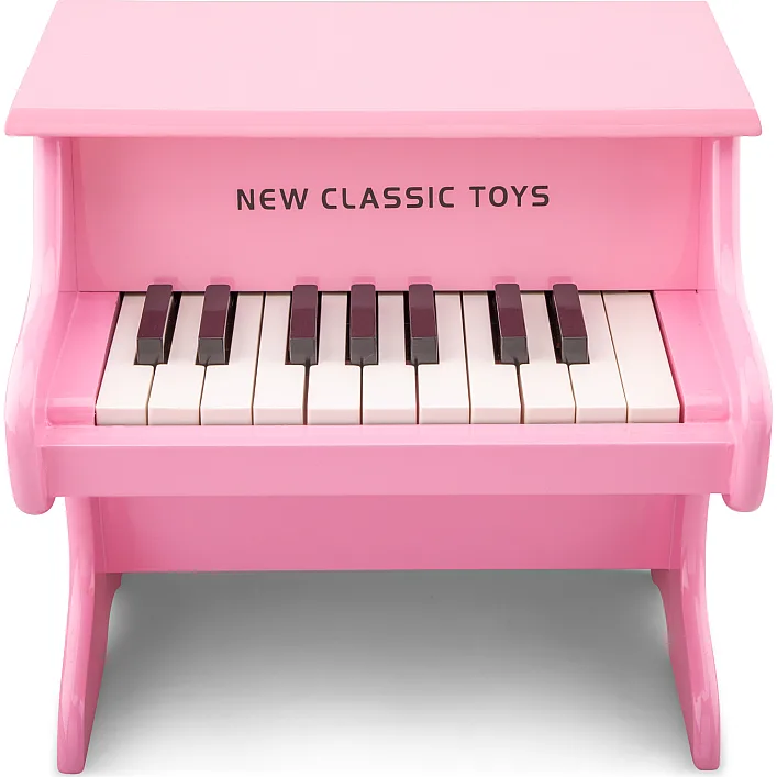 Детское пианино, New Classic Toys, розовое, 18 клавиш, арт. 10158