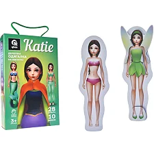 Деревянная одежда на магнитах "Katie" QB600-008 qbee (Дер9963)