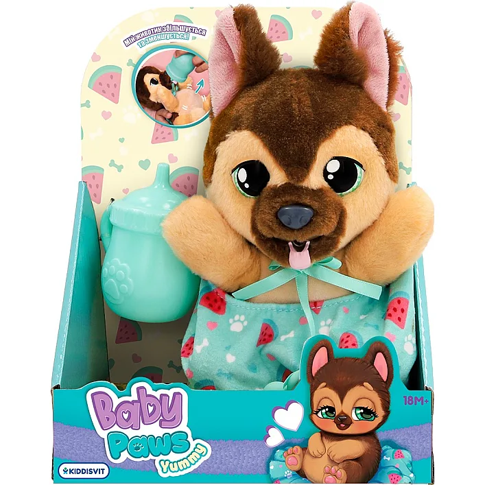 Интерактивная игрушка Baby Paws серии Yummy – Немецкая овчарка