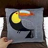 Декоративная подушка "Toucan Birds" (30 см.)
