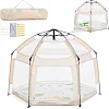 Детский манеж MR 1512 Ivory Beige 146×127×110 см