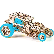 Деревянный конструктор "Hot Rod" Time for Machine T4M380303 Синий
