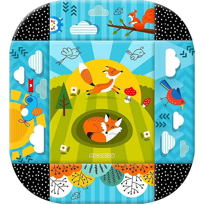 Килимок розвивальний 110 x 100 см Лисеня Ricokids